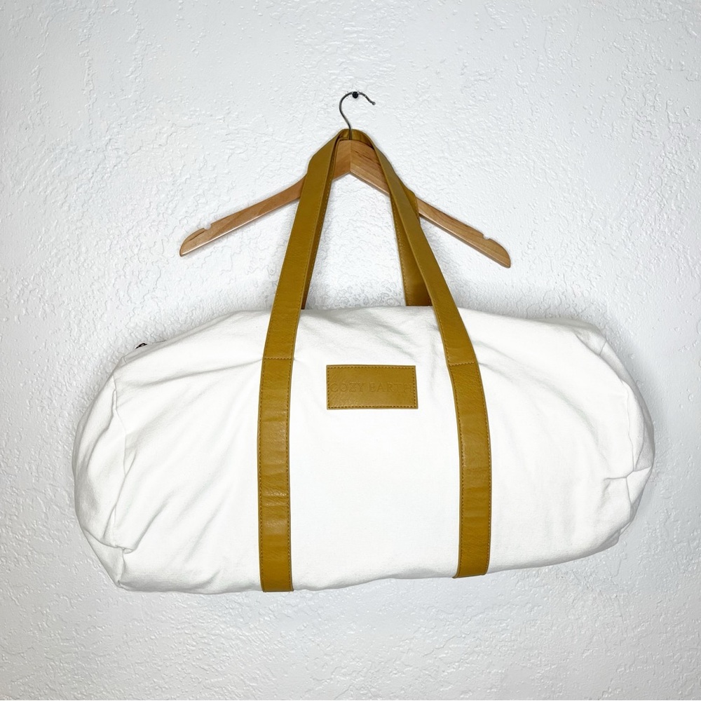 COZY EARTH Duffel Bag Large White